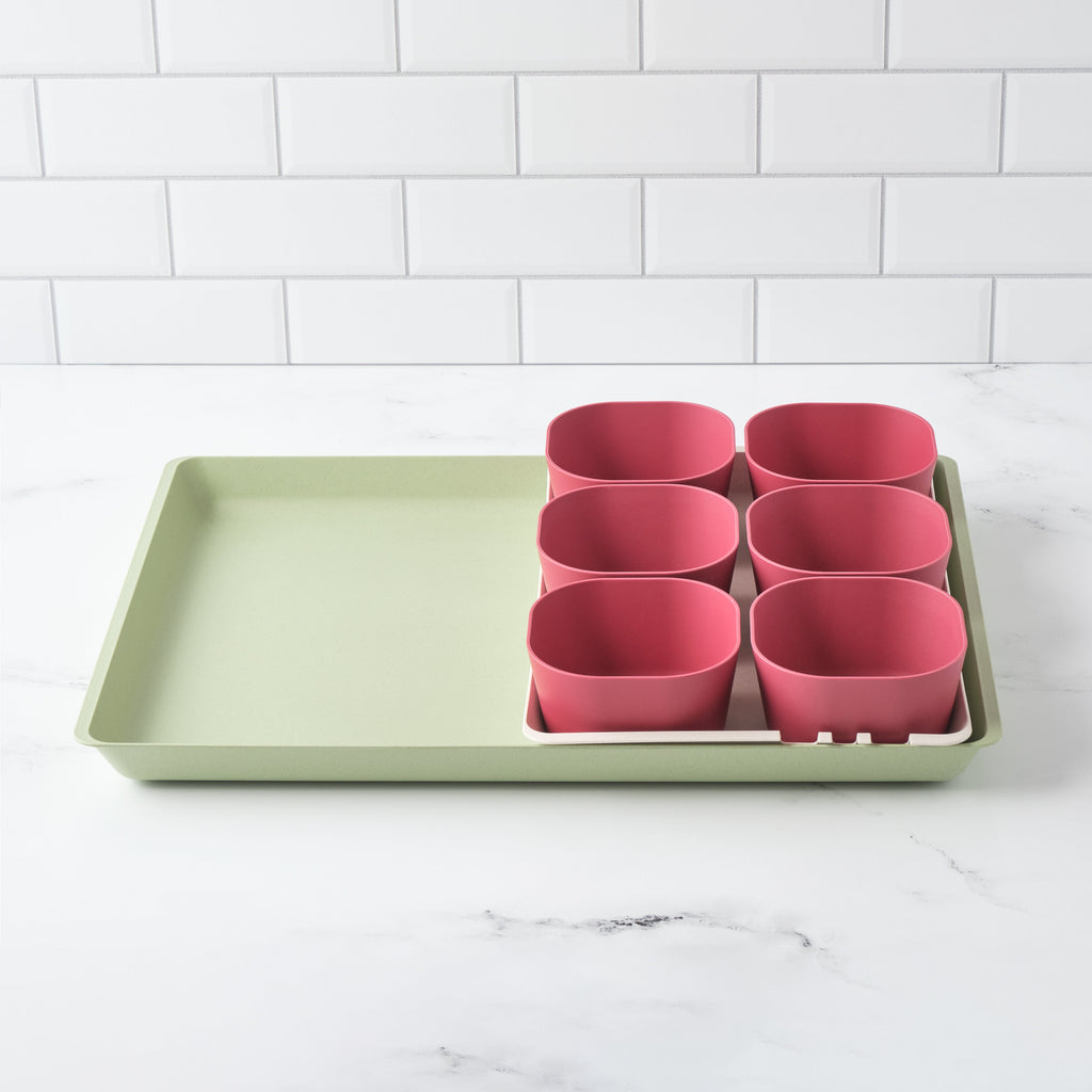 Bamboozle X Elizabeth Karmel Prep 'n Serve Tray Set - anydaydirect