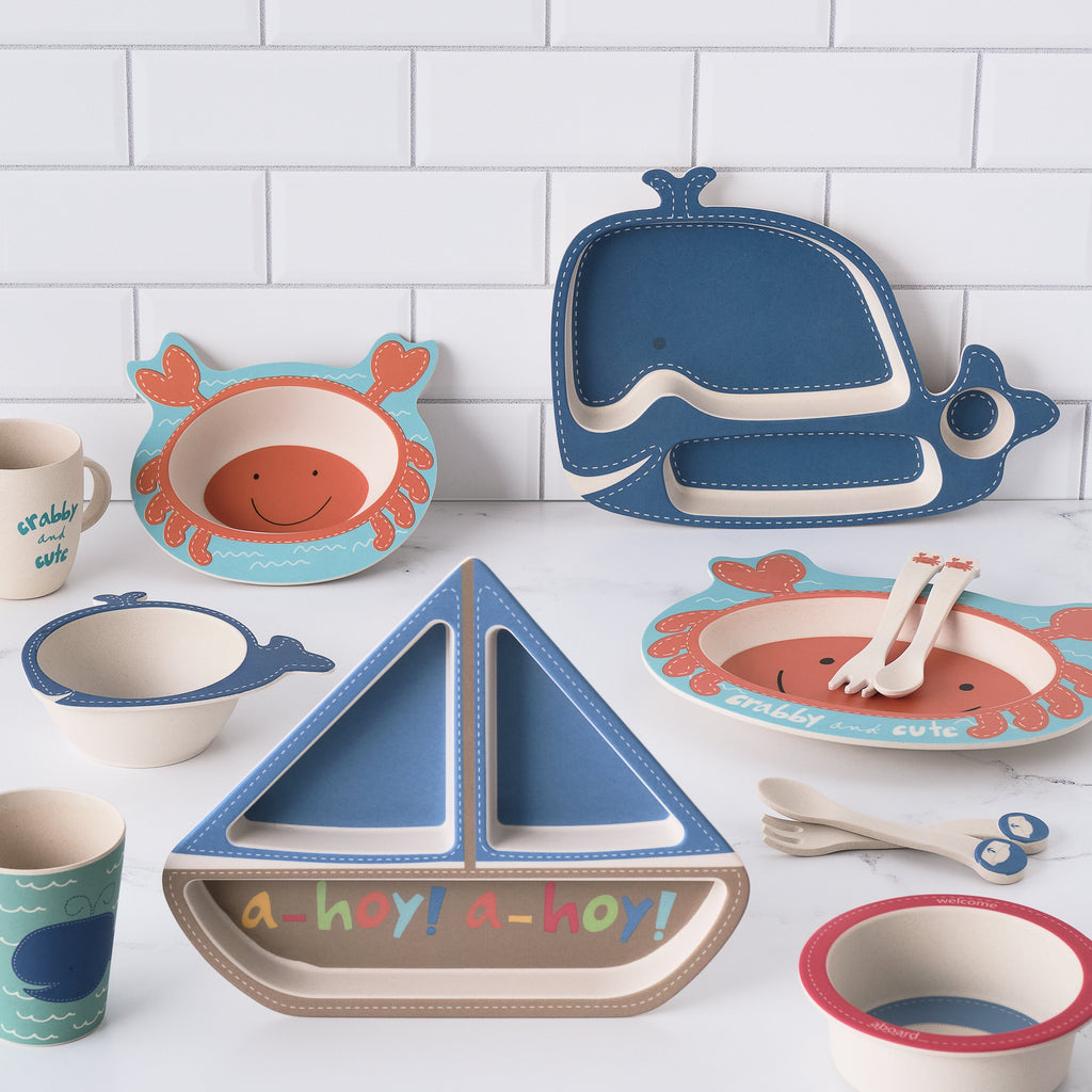 Ocean Bundle with Sailboat, Wally Whale, & Carlos Crab - anydaydirect
