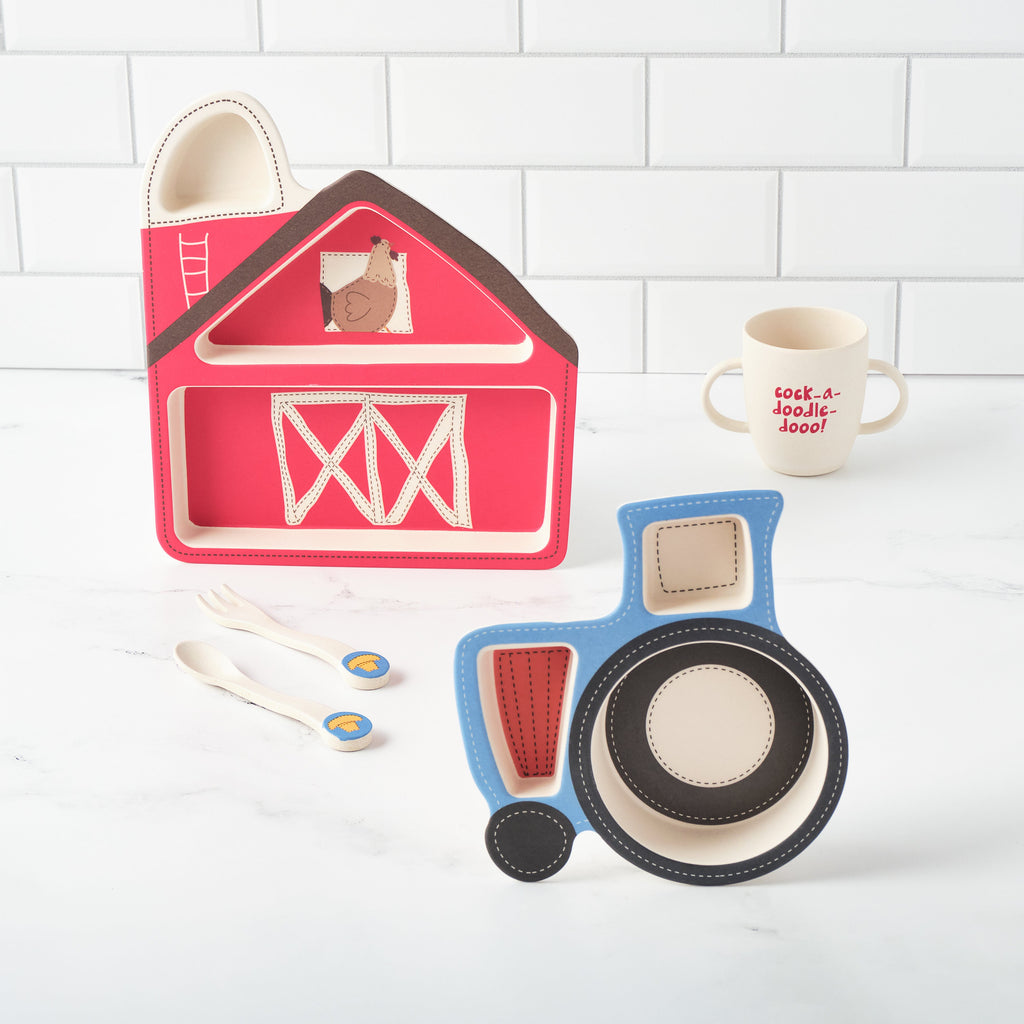 Barnyard Shaped Dinner Set - anydaydirect