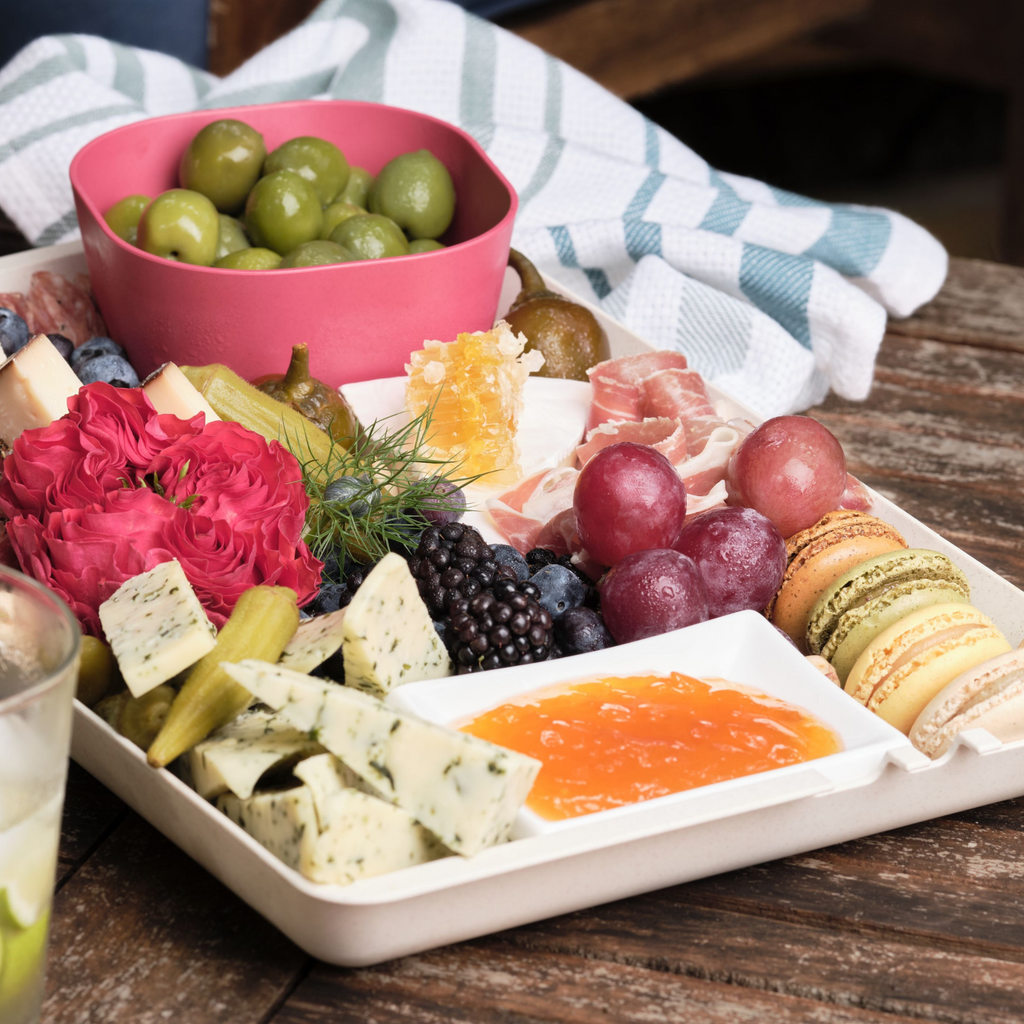 Bamboozle X Elizabeth Karmel Prep 'n Serve Tray Set - anydaydirect