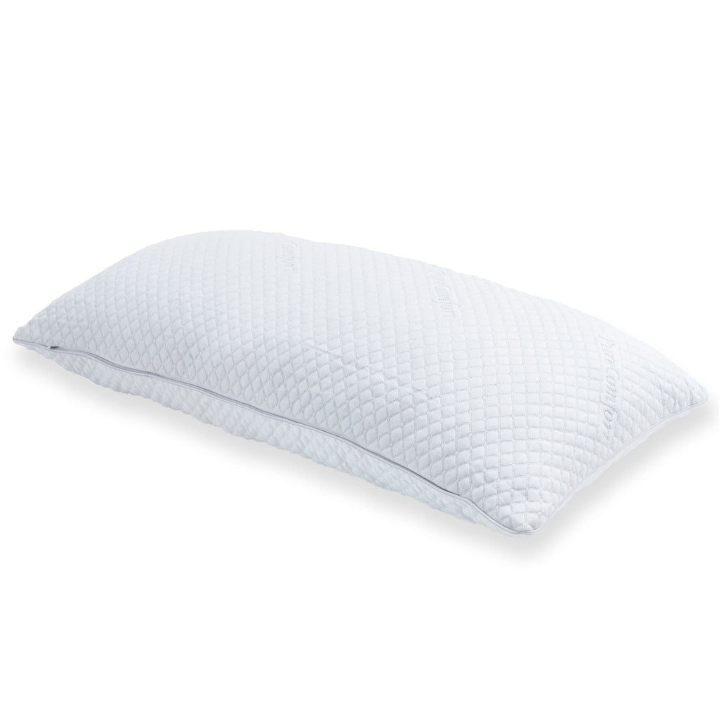 PureComfort Cooling Gel Pillow for Sleeping - Therapeutic Pillow for Neck & Shoulder Pain - Adjustable Hypoallergenic Memory Foam Pillow - For Back, Stomach, or Side Sleepers - Premium Memory Foam Fill - anydaydirect