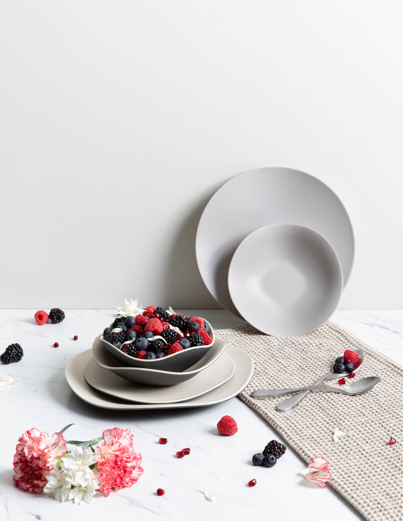 Curve Dinner Set Dove - anydaydirect