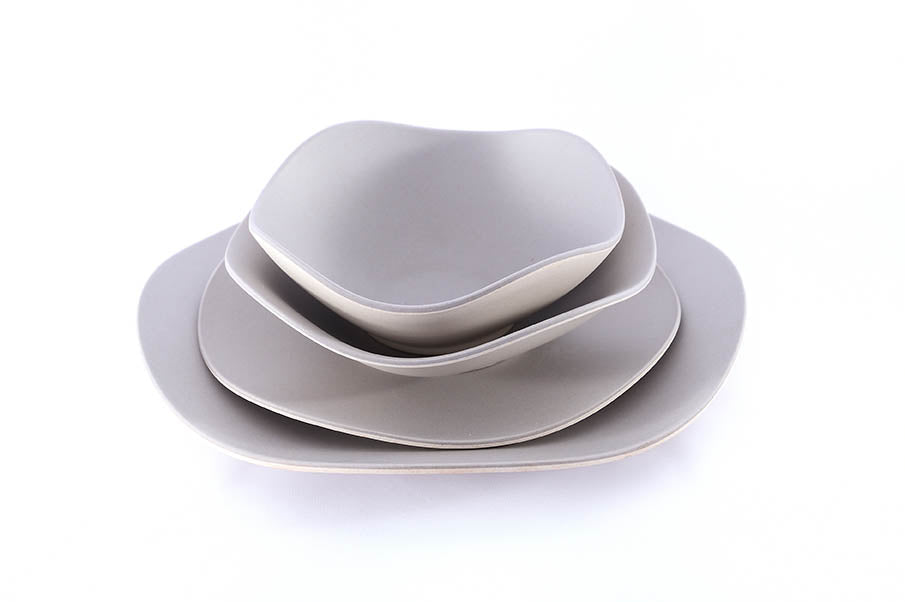 Curve Dinner Set Dove - anydaydirect